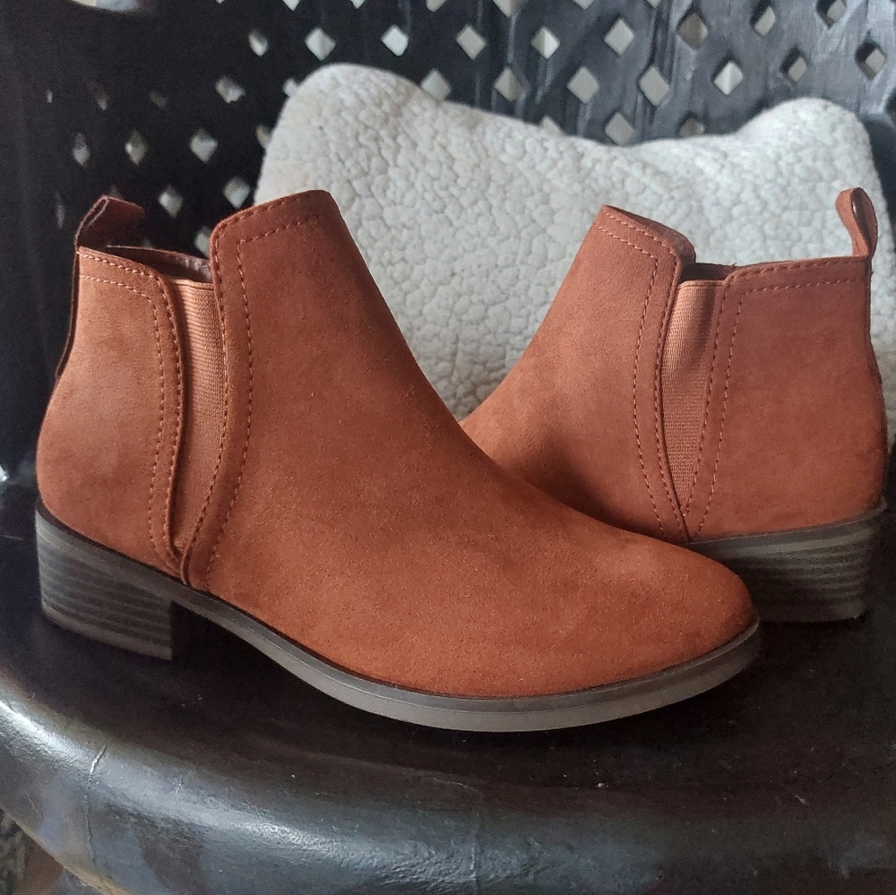 Sienna booties.